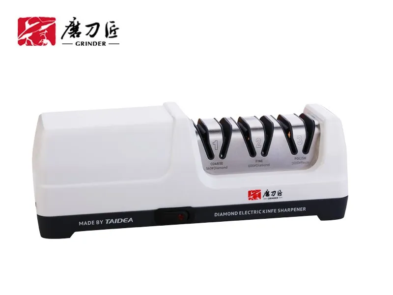 3段電動ナイフ研ぎ器